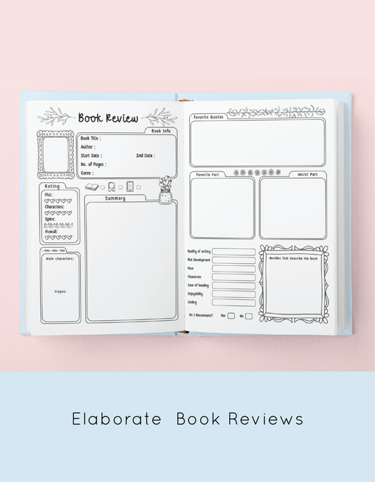 The Enchanted Garden Reading Journal
