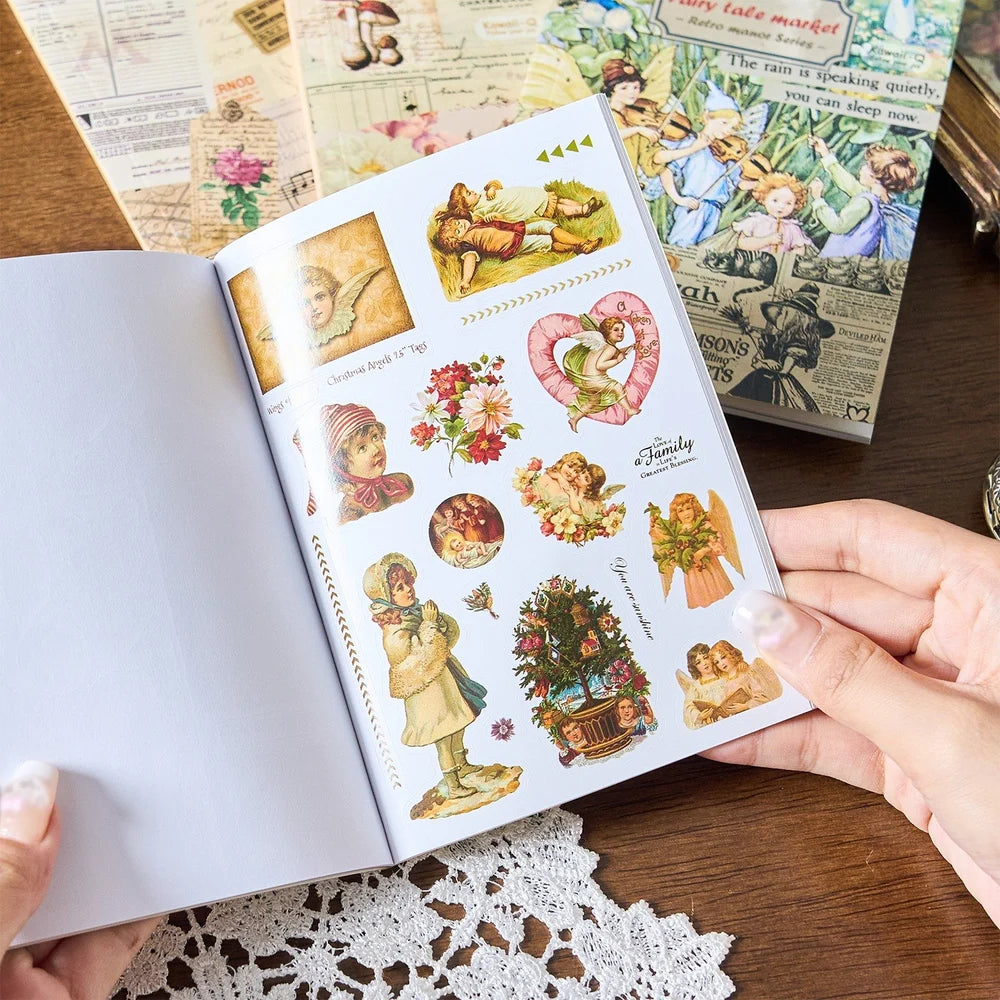Whispers of Vintage Sticker booklet