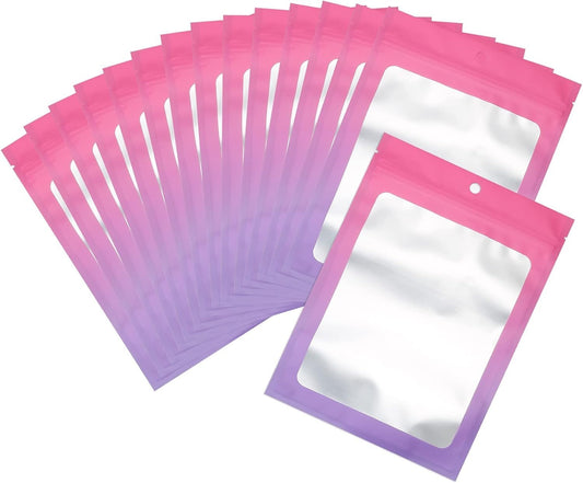 Resealable Holographic Ziplock Mylar Bags (Size in cm)