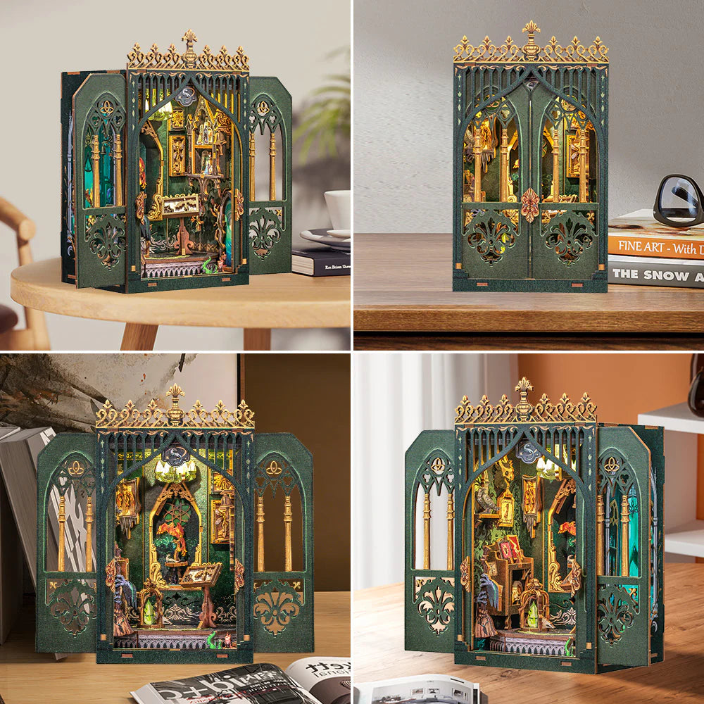 The Quiet Herbarium – DIY Bookstore Miniature Kit for your Bookshelf