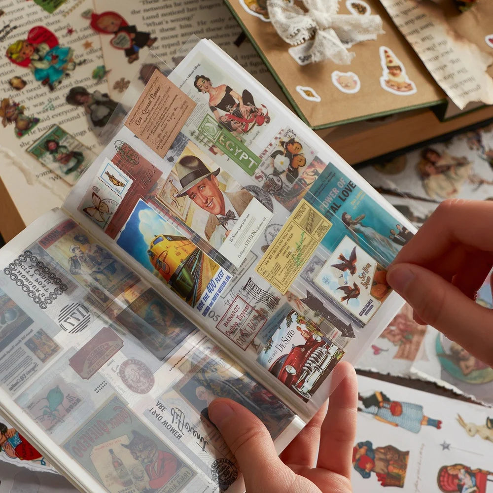 Whispers of Vintage Sticker booklet