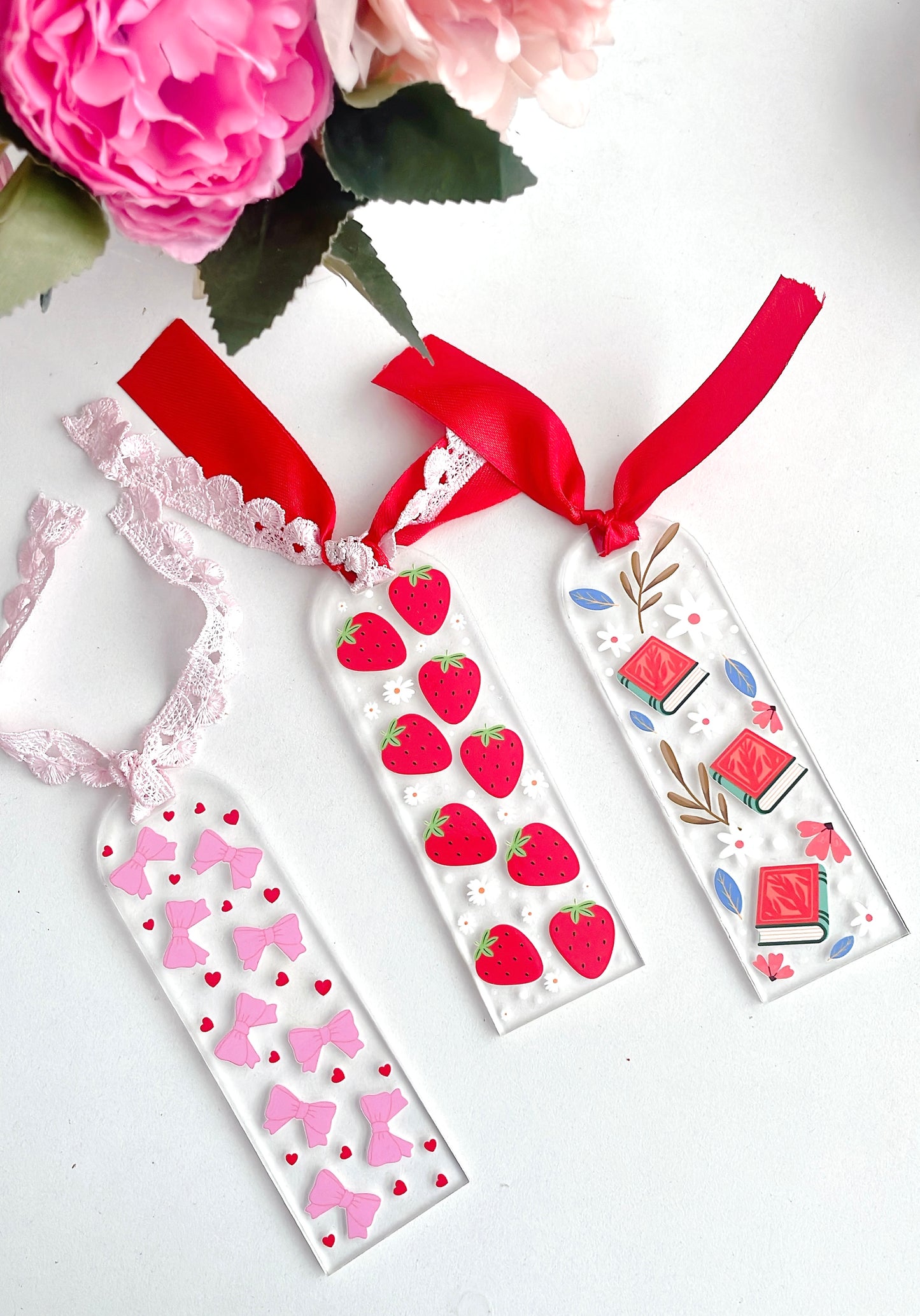 Dreamy reader Acrylic Bookmark