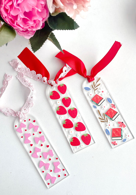 Dreamy reader Acrylic Bookmark