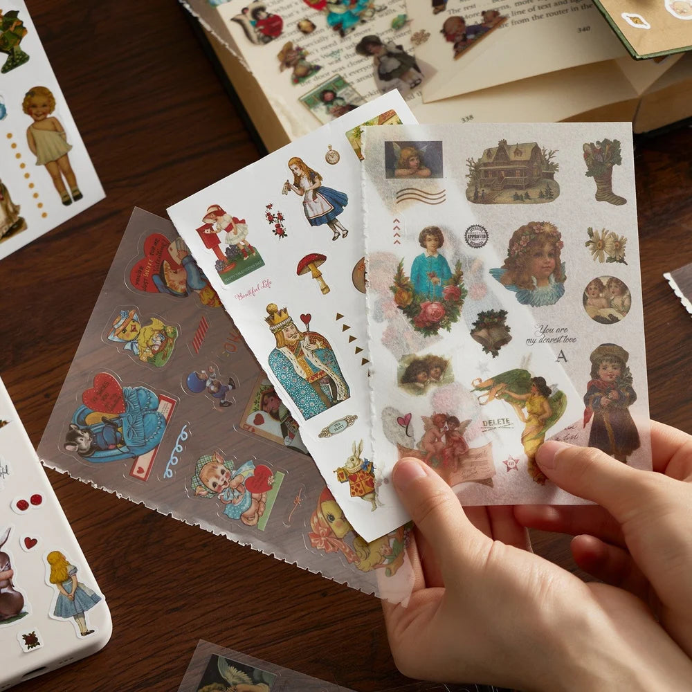 Whispers of Vintage Sticker booklet