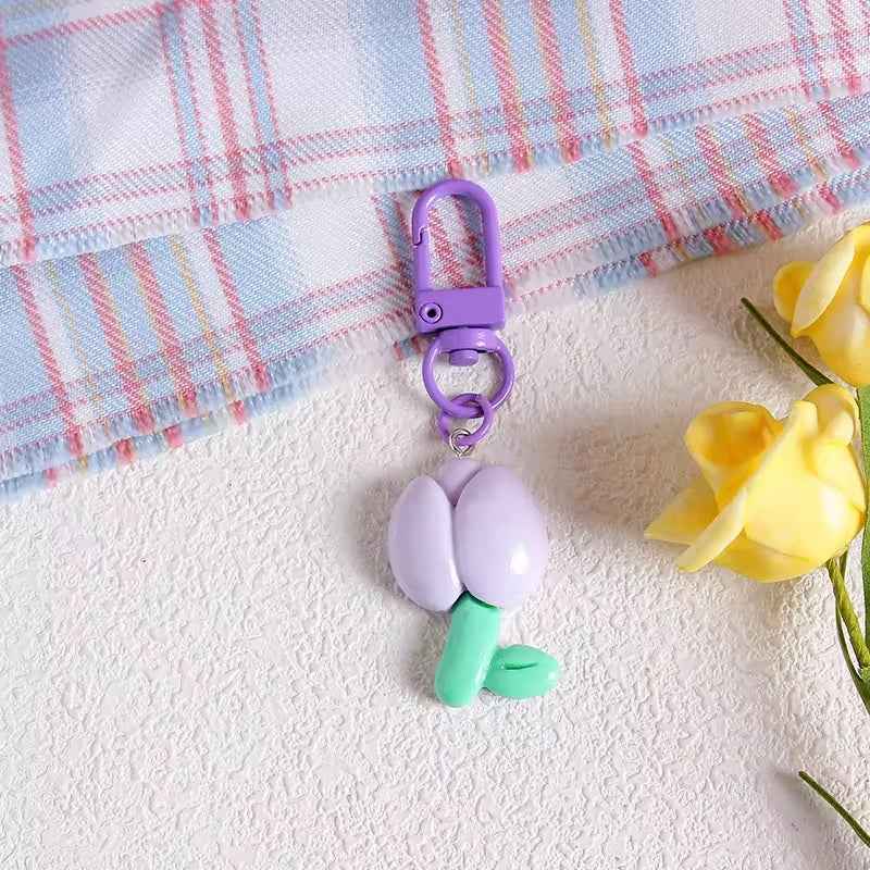 MagicGarden Acrylic/Resin Flower Keychain