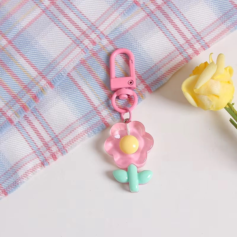 MagicGarden Acrylic/Resin Flower Keychain