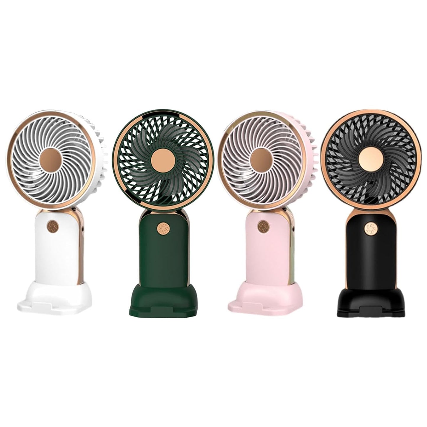 Cooly Pie Mini Fan – Portable, Handheld & Desktop Cooling Fan (USB Rechargeable)