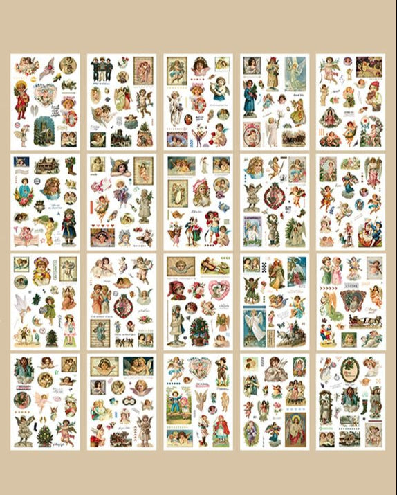Whispers of Vintage Sticker booklet