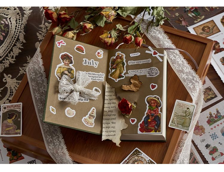 Whispers of Vintage Sticker booklet