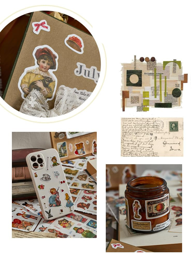 Whispers of Vintage Sticker booklet