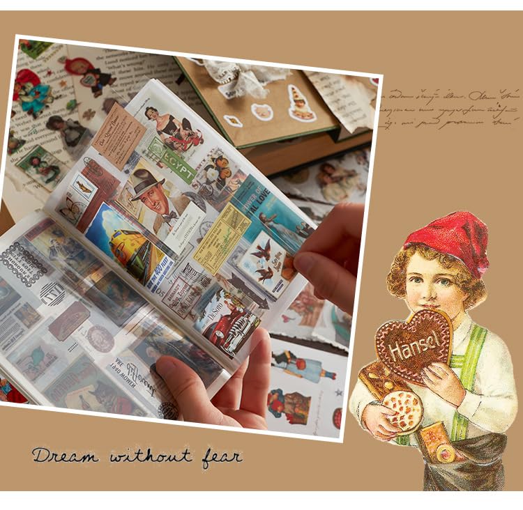 Whispers of Vintage Sticker booklet