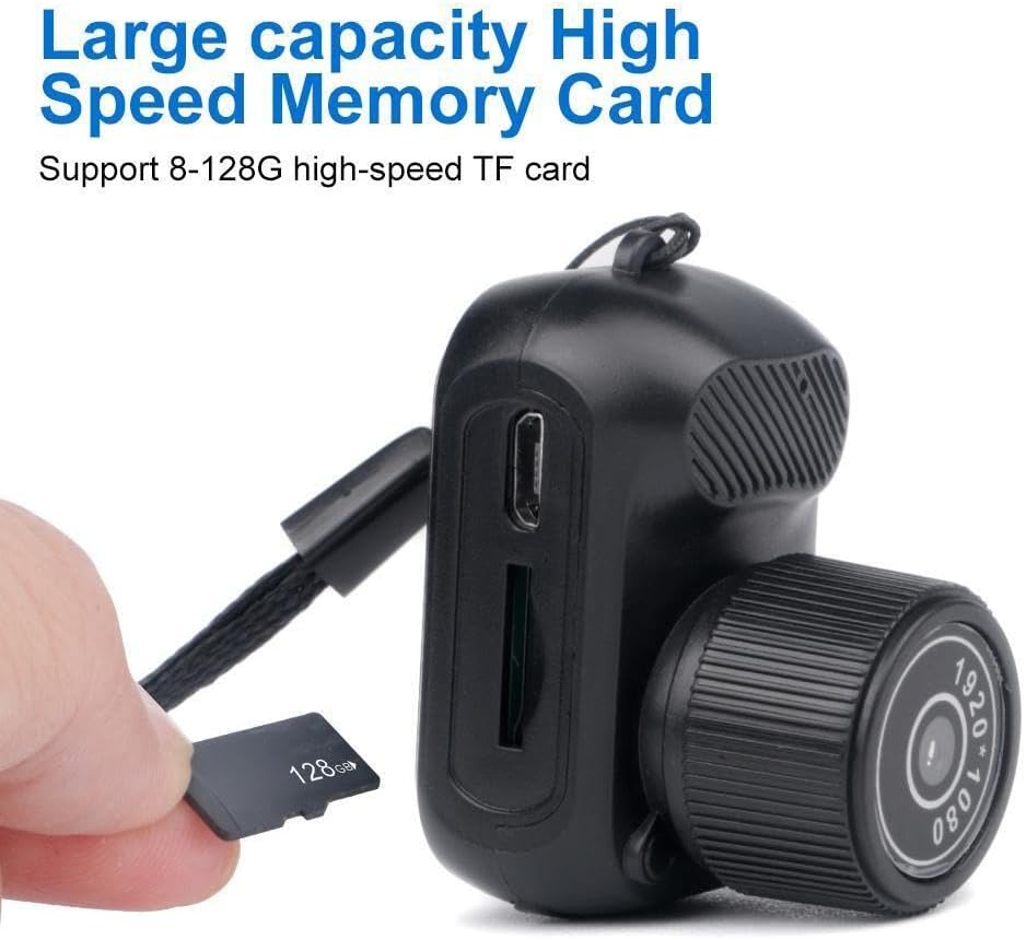 Portable Viral Micro Mini DV Camera, 1080P HD Camcorder Video Cam with 8 filters for Indoor/Outdoor