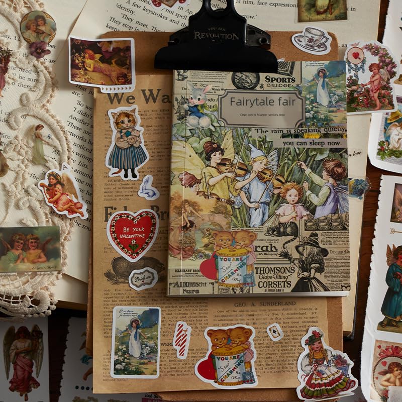Whispers of Vintage Sticker booklet