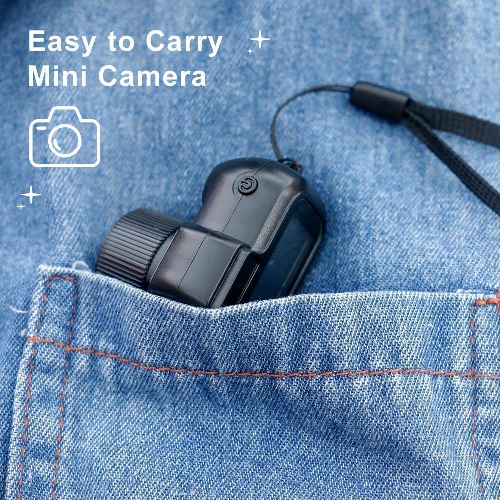 Portable Viral Micro Mini DV Camera, 1080P HD Camcorder Video Cam with 8 filters for Indoor/Outdoor