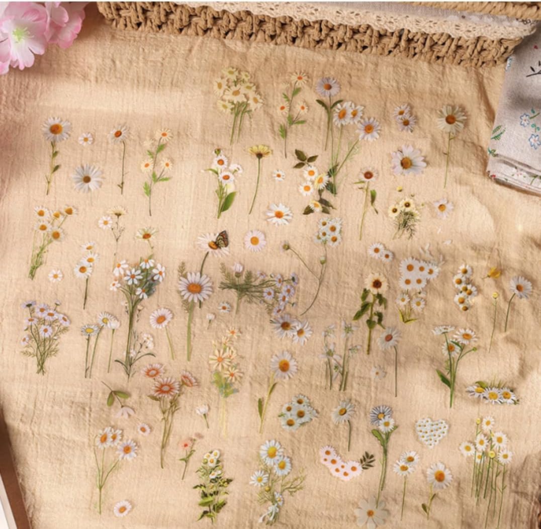 Blossom Deco Vintage Sticker Set
