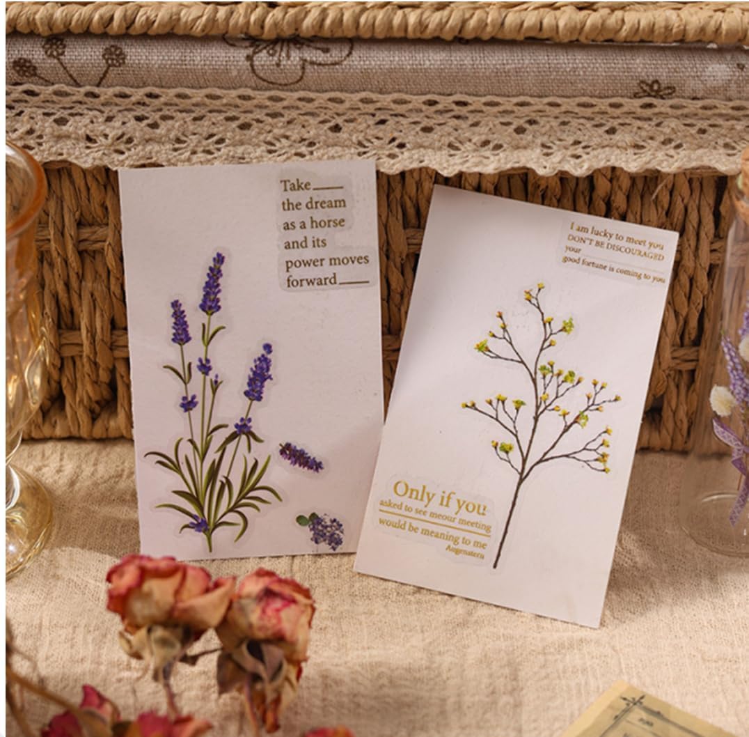 Blossom Deco Vintage Sticker Set