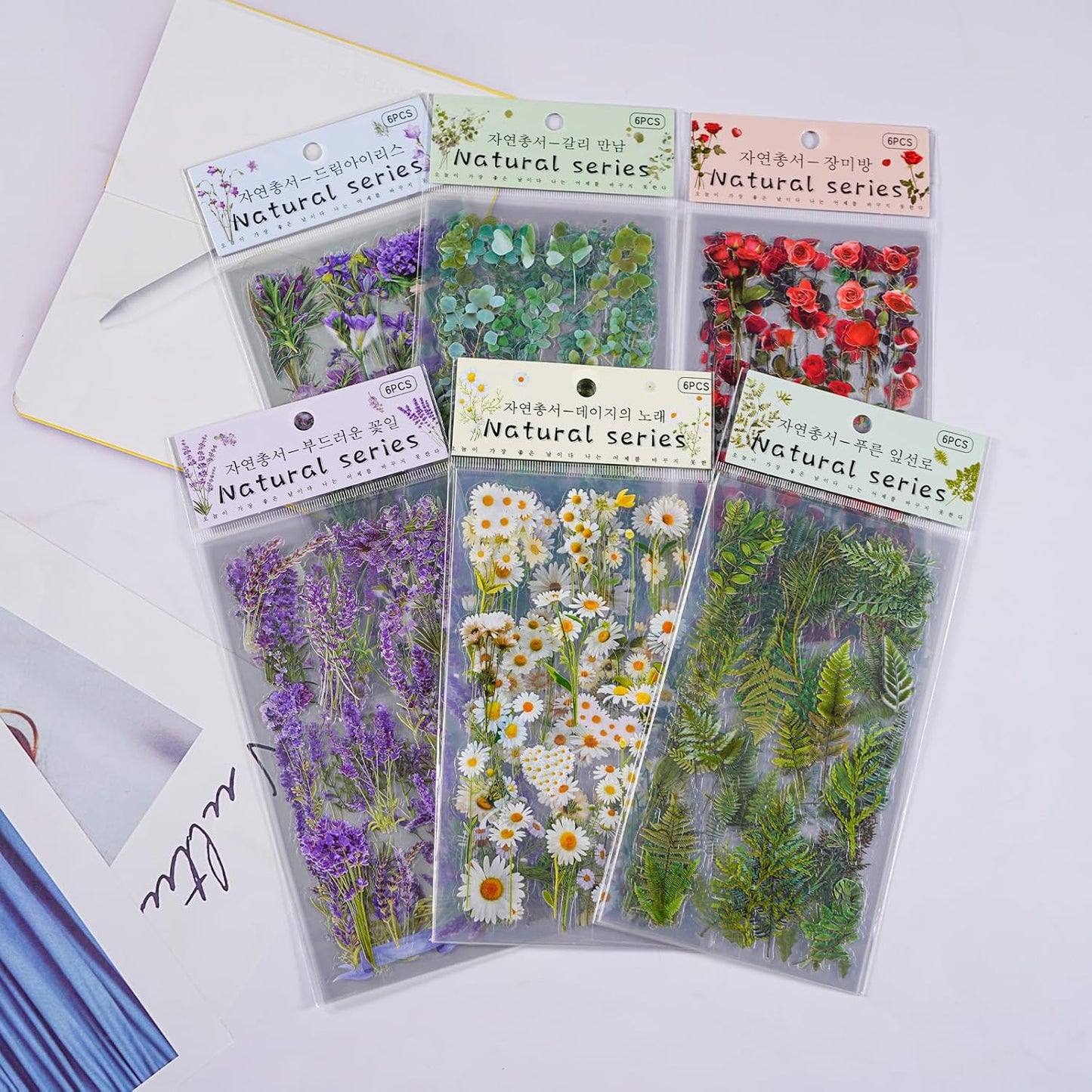 Blossom Deco Vintage Sticker Set