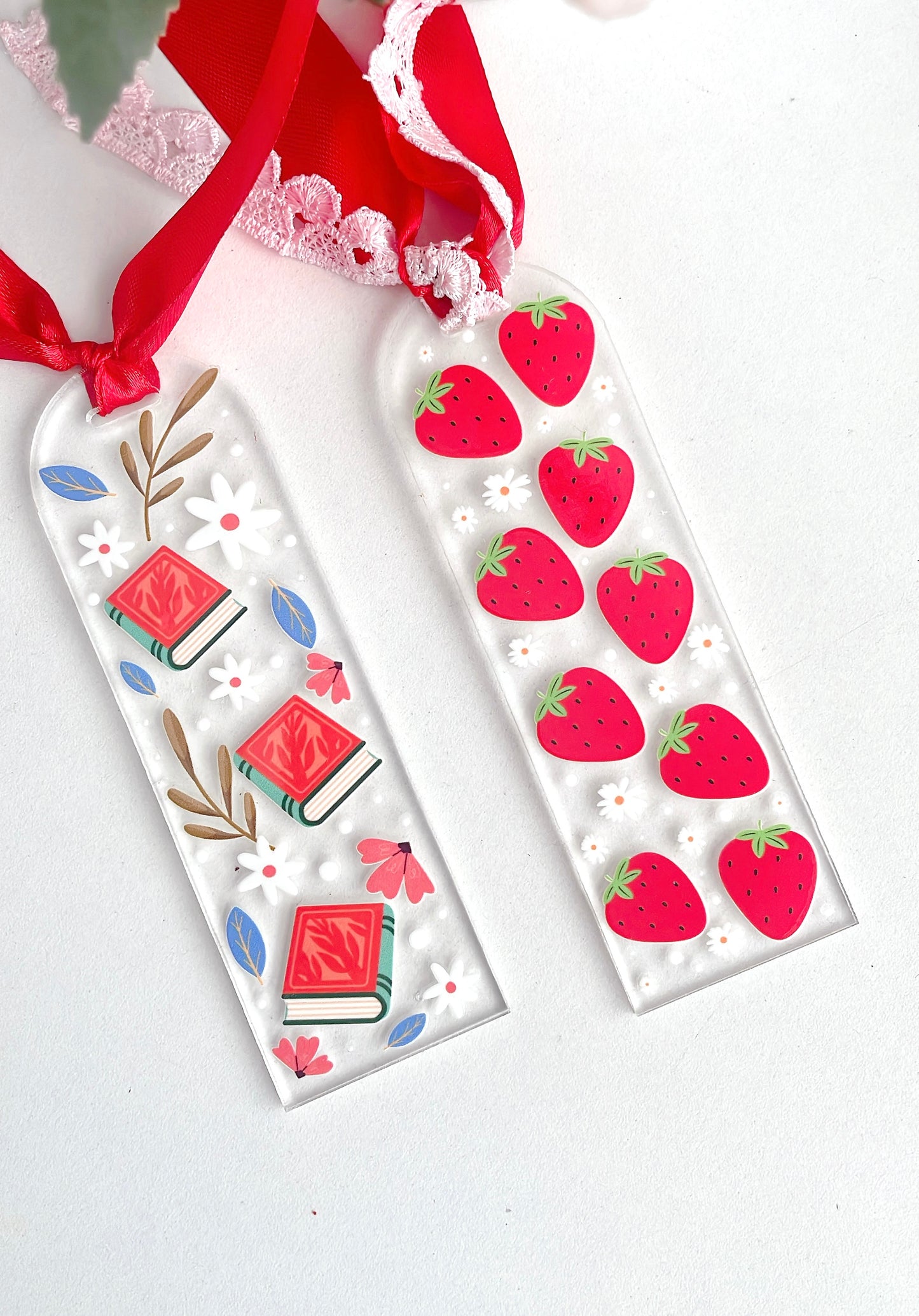 Dreamy reader Acrylic Bookmark