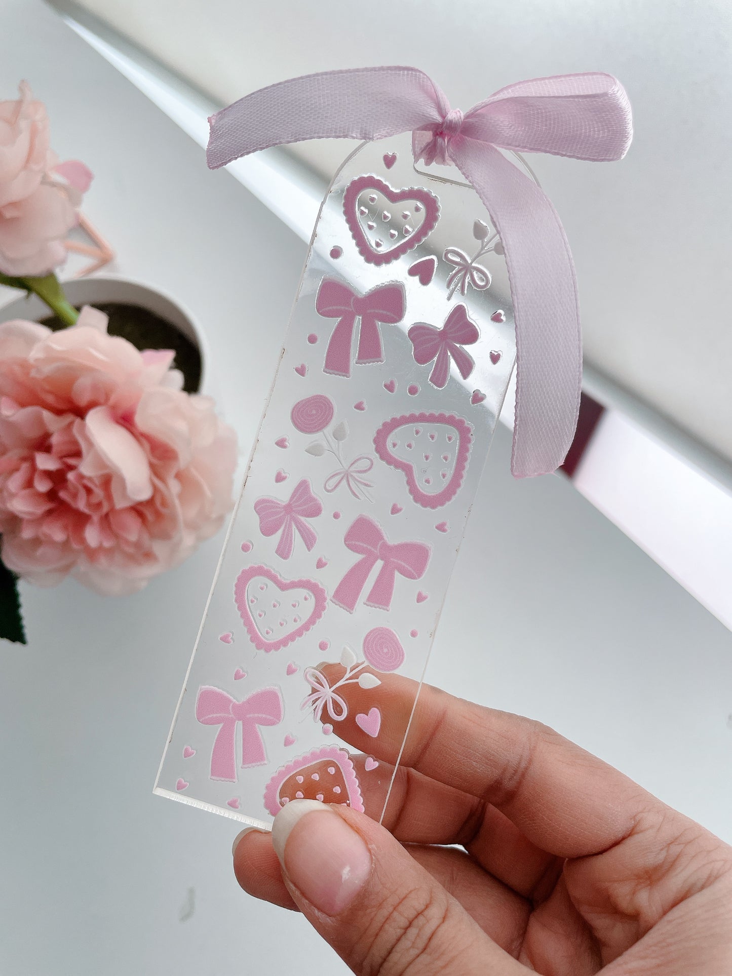 Coquette Dream Acrylic Bookmark