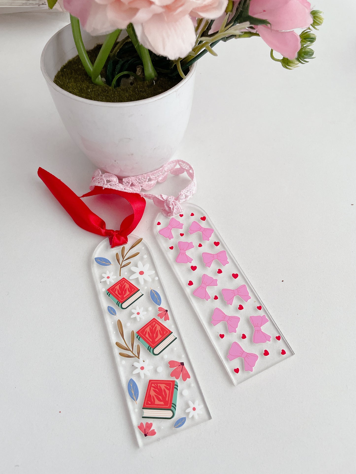 Dreamy reader Acrylic Bookmark