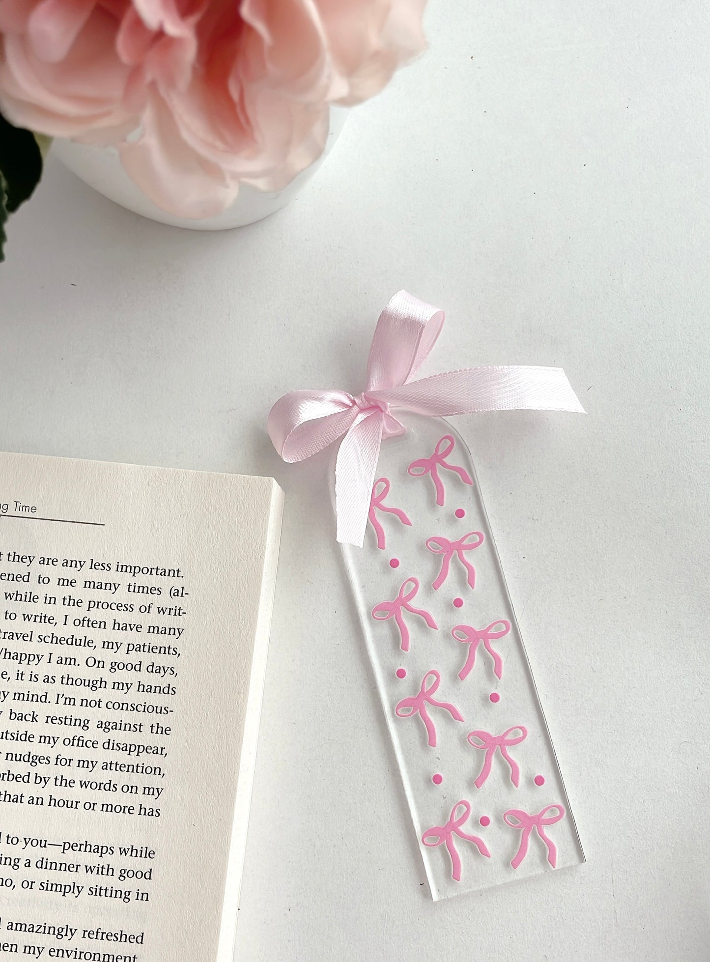 Coquette Dream Acrylic Bookmark