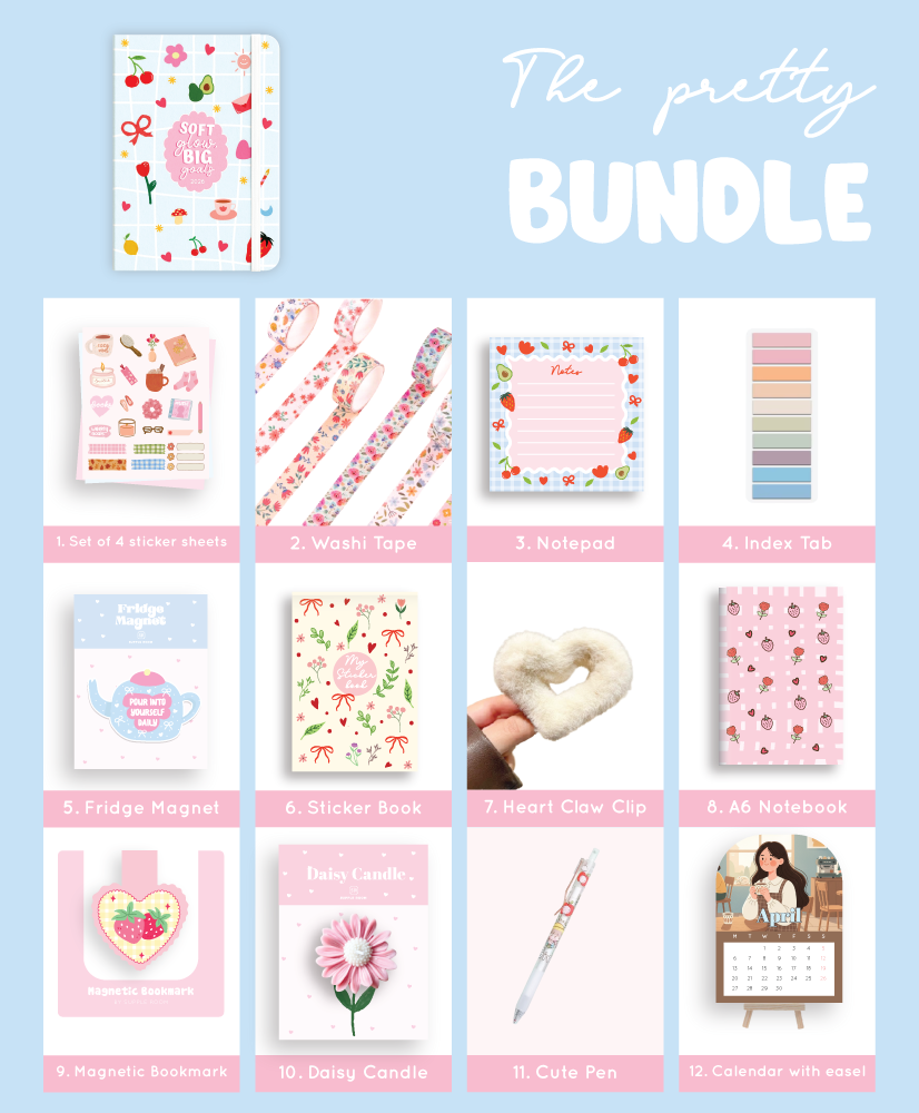 My Pretty Little Life 2026 Annual Planner with dates | Open for PREORDER