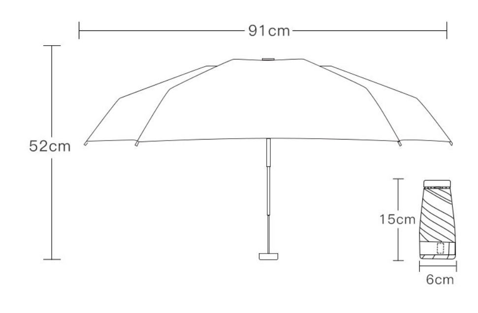 Pink Peonies Oil Painting effect 6 fold manual umbrella with pouch | For Rains & sunny day | UV protection