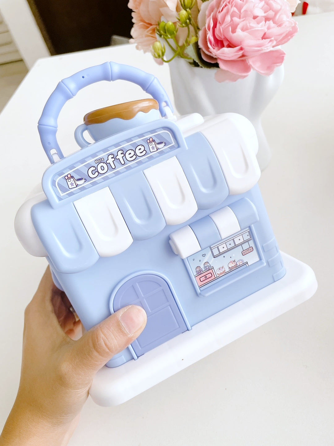 Pastel Coffee Shop Savings Bank