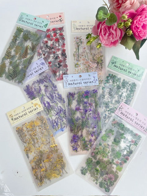 Blossom Deco Vintage Sticker Set
