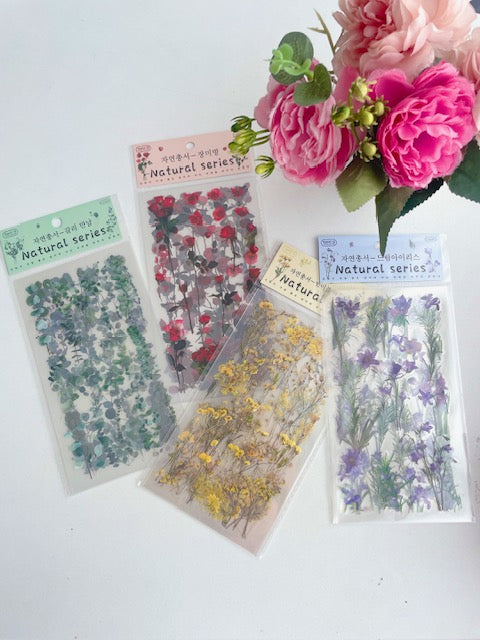 Blossom Deco Vintage Sticker Set