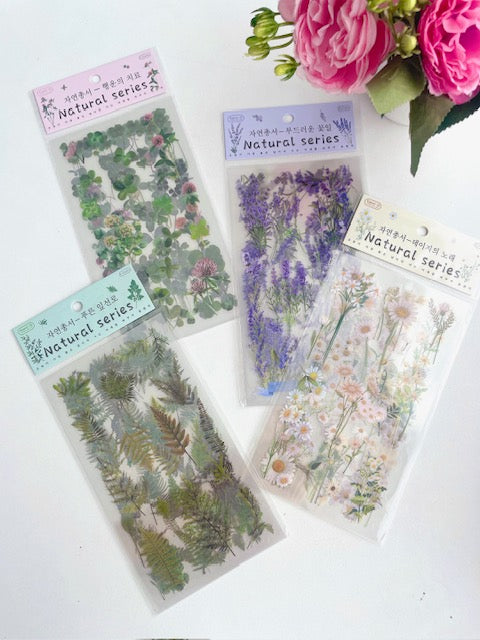 Blossom Deco Vintage Sticker Set