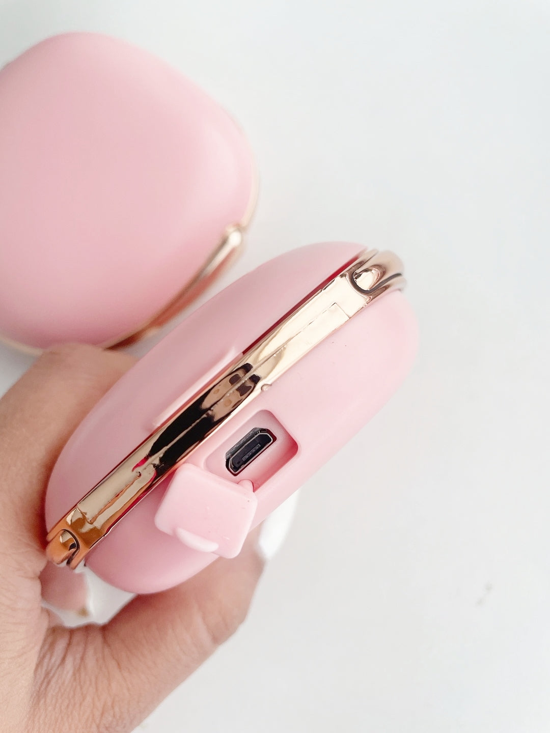 Ultrasonic Contact Lens Cleaner – Portable & Rechargeable | Pastel Pink