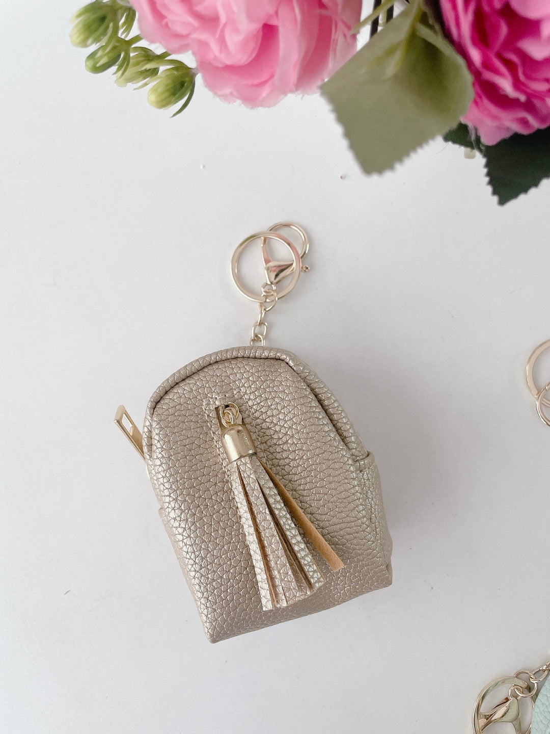 Pocketful of Whimsy Backpack Pouch Keychain