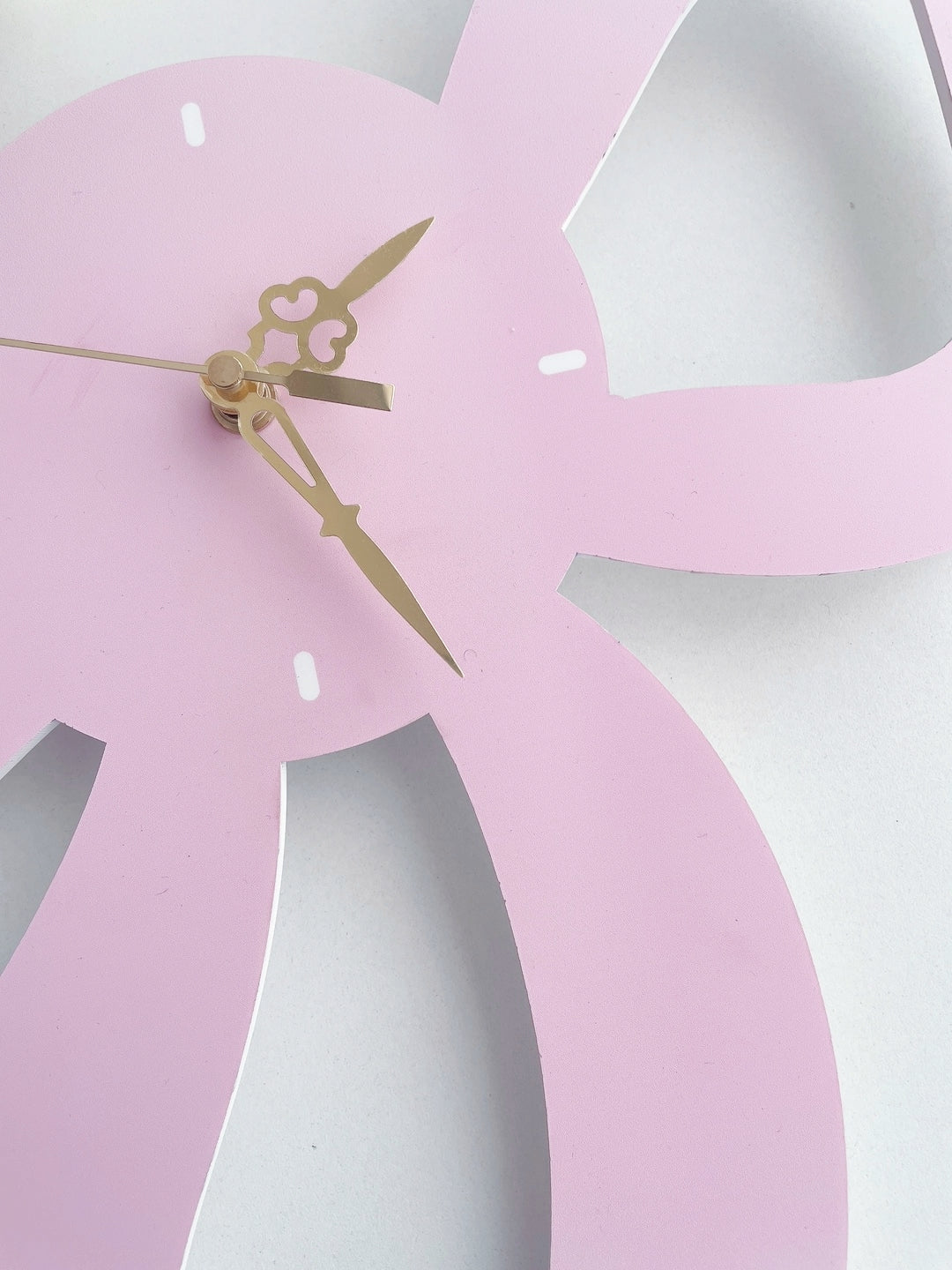 Coquette O’Clock | 13x14 inches | Wall clock