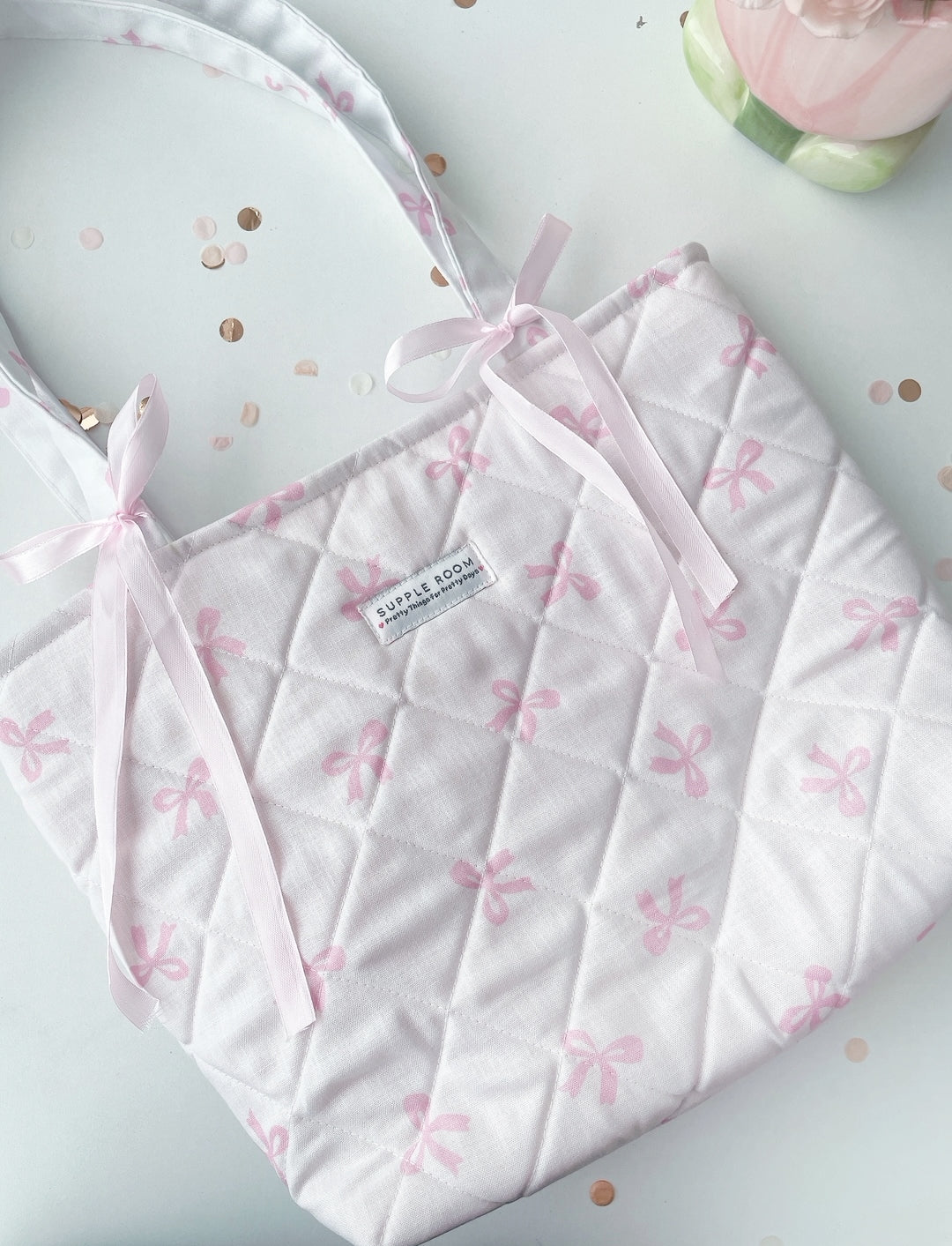 Bow Belle Tote bag | 14x12"