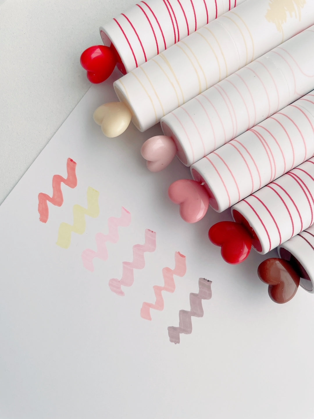 Heart Beam Highlighters – Set of 6 Colors