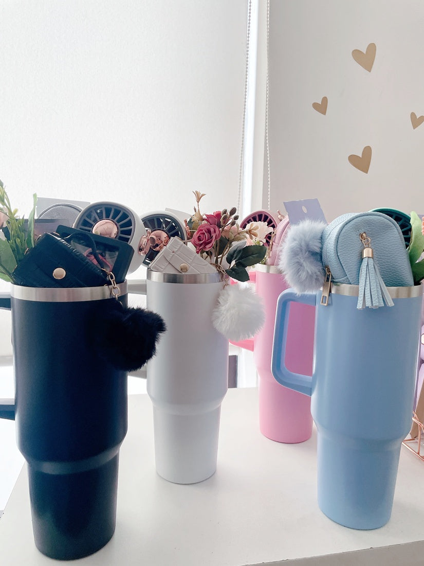 Noir Charm Insulated Tumbler Gift Bouquet