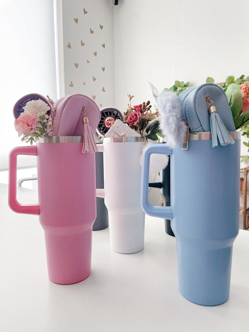 Ice Blue Insulated Tumbler Gift Bouquet