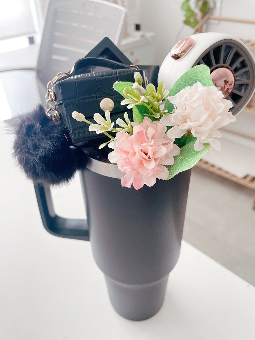Noir Charm Insulated Tumbler Gift Bouquet