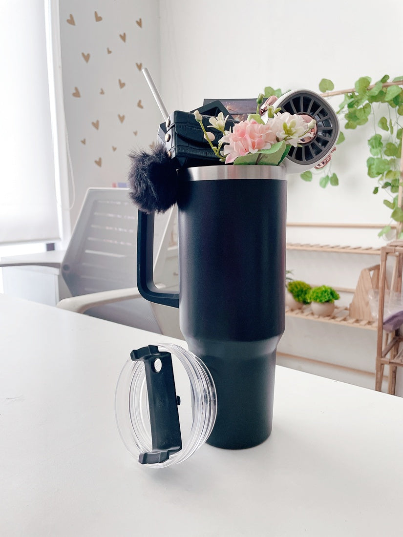 Noir Charm Insulated Tumbler Gift Bouquet