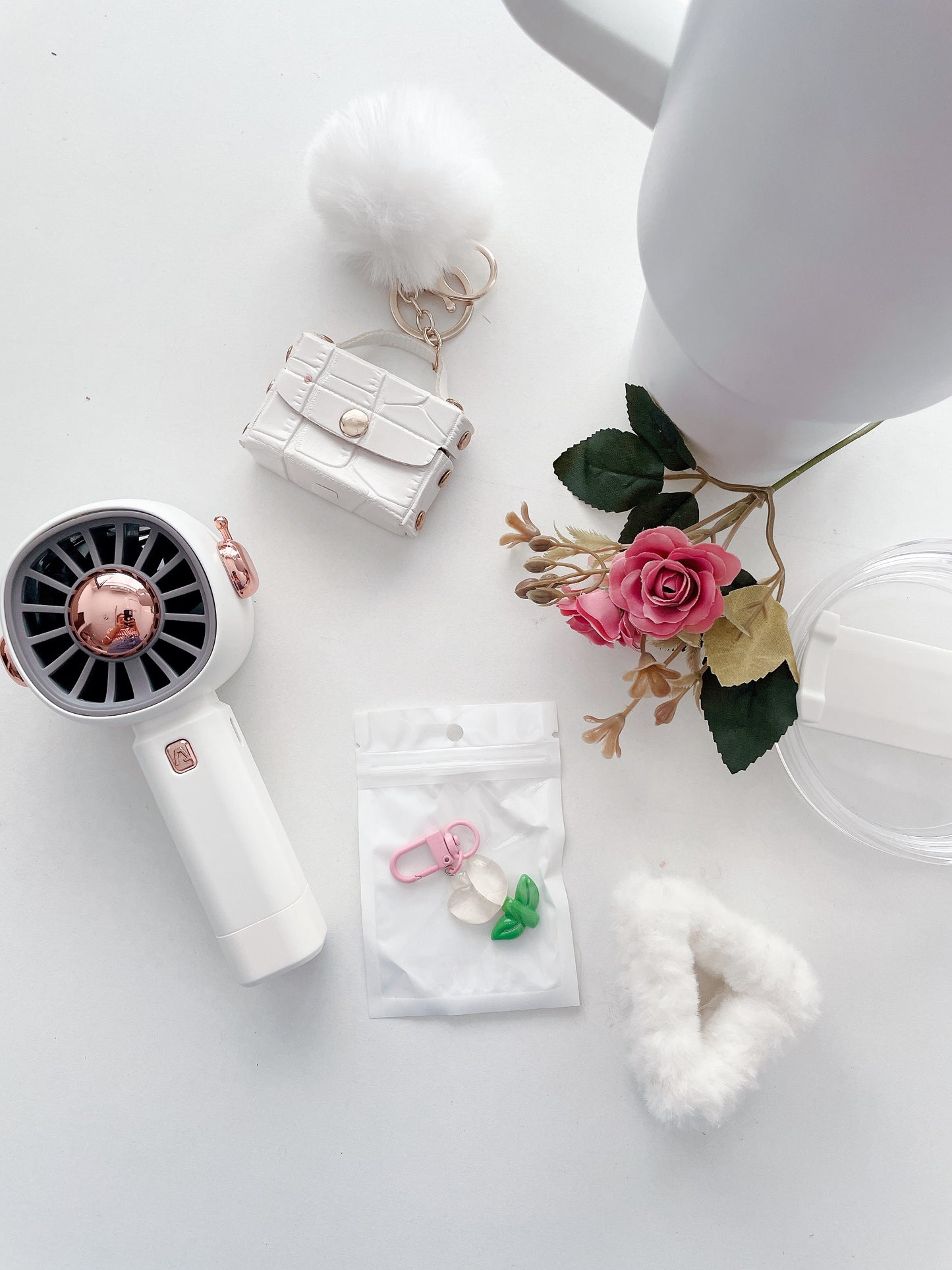 Ivory Dreams Insulated Tumbler Gift Bouquet