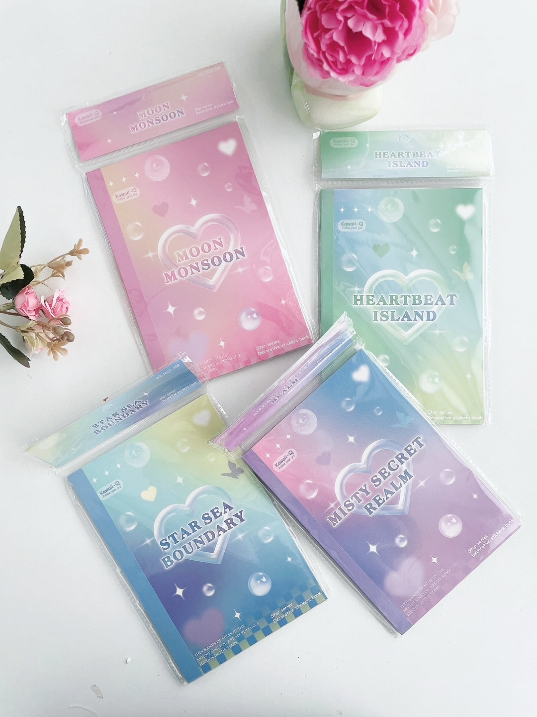 Dreamy Realms Sticker Booklet – 1000+ Decorative Stickers