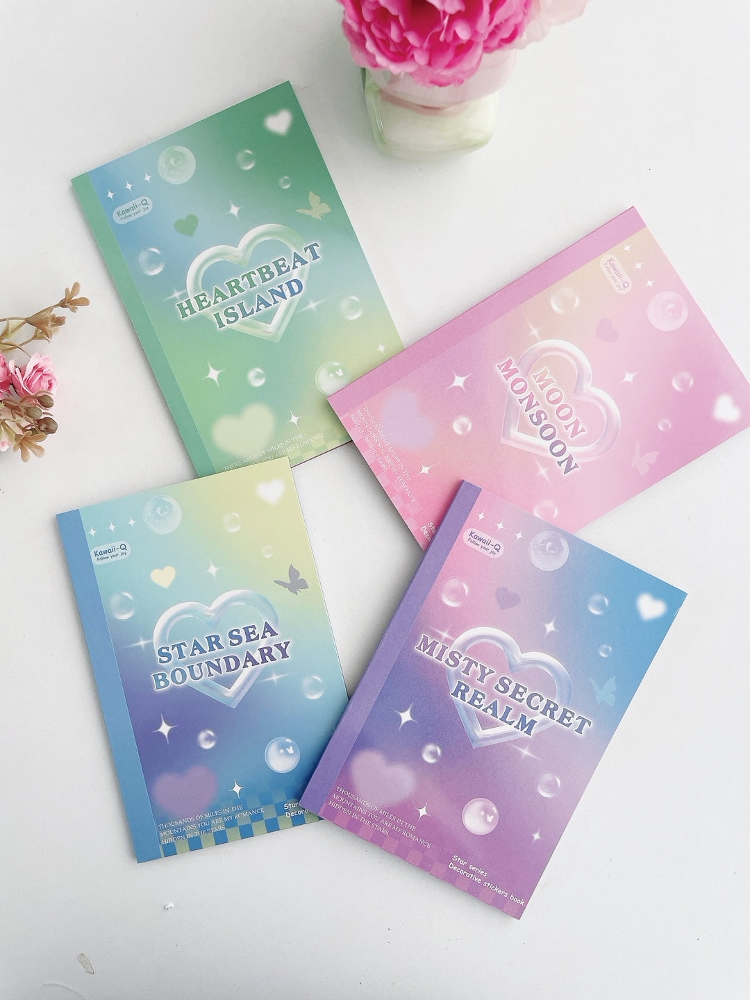 Dreamy Realms Sticker Booklet – 1000+ Decorative Stickers