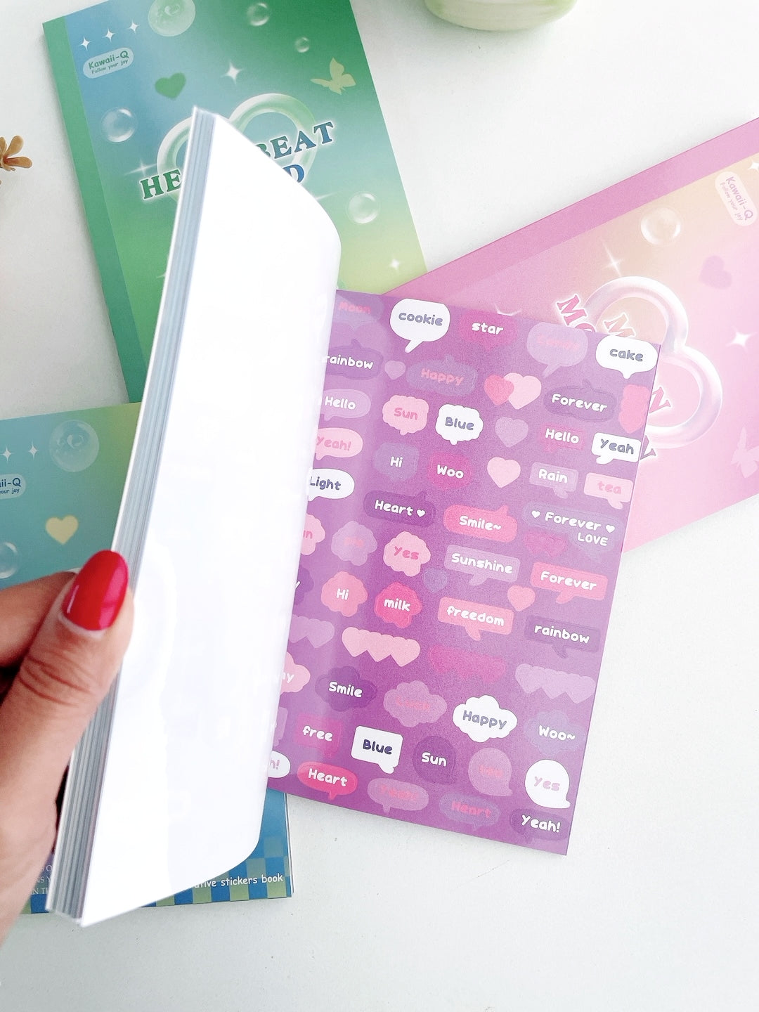 Dreamy Realms Sticker Booklet – 1000+ Decorative Stickers