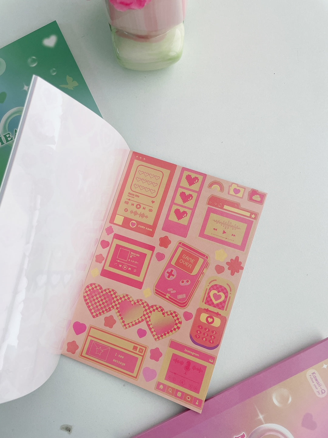 Dreamy Realms Sticker Booklet – 1000+ Decorative Stickers