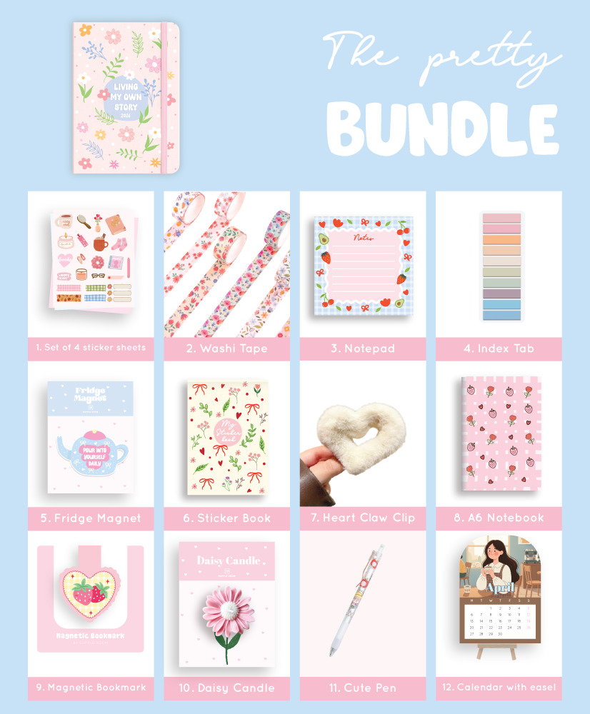 My Pretty Little Life 2026 Annual Planner with dates | Open for PREORDER