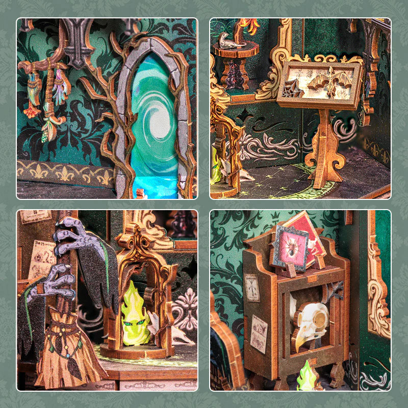 The Quiet Herbarium – DIY Bookstore Miniature Kit for your Bookshelf