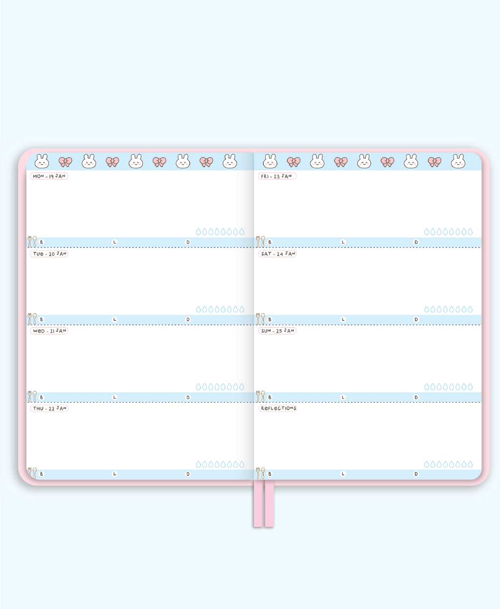 My Cozy Life 2026 Annual Planner with dates