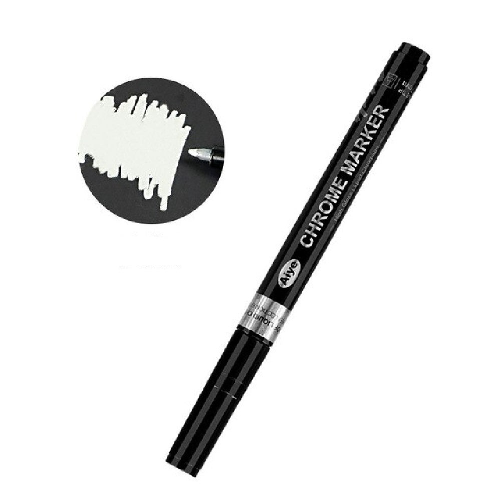 High Gloss Liquid Chrome Reflective mirror effect Marker pen | Gold/Rose gold/Silver - Supple Room