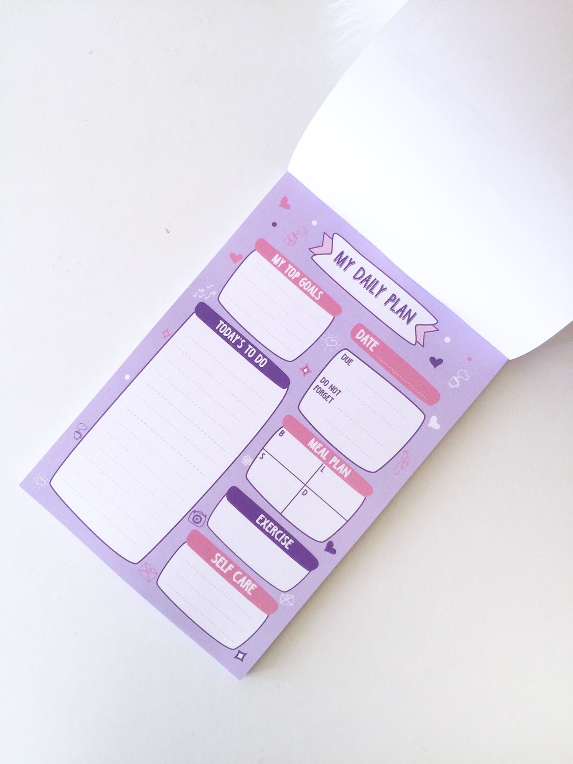 Lilac Love Daily/ Weekly/Monthly Planners | A5 Size | 50 sheets each - Supple Room